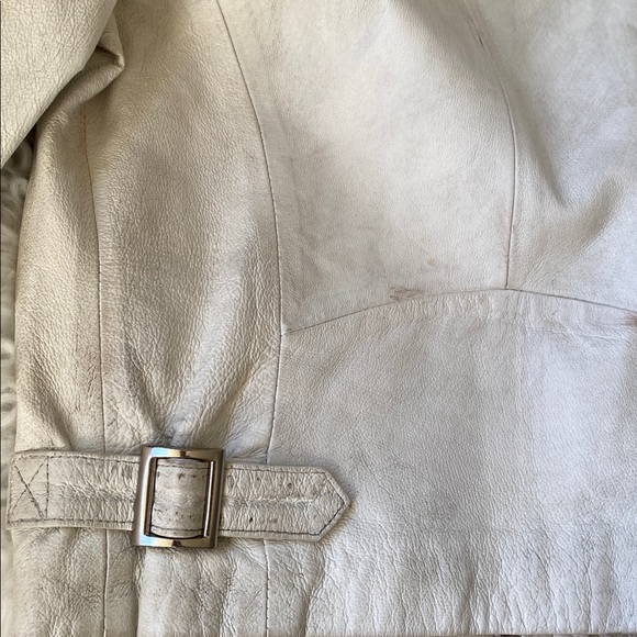 Wilson Leather Vintage Studded Hand Painted Distressed Rocker/Love Jacket Y2K - Picture 15 of 15